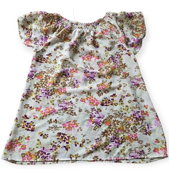 Twentyone Floral Peasant Top - Size Medium - Picture 7 of 7